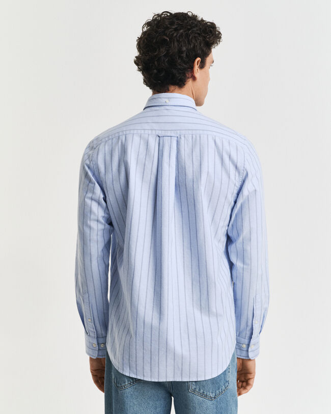 Camisa Oxford clásica Regular Fit a rayas