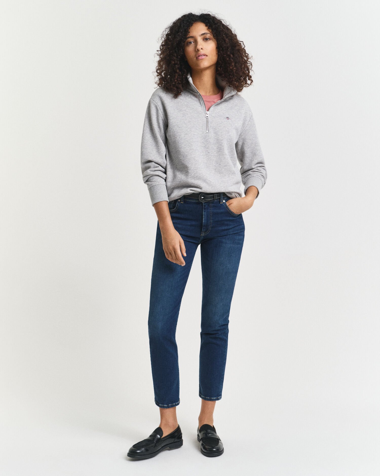 Sudadera Shield con media cremallera