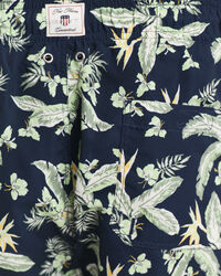 Bañador con estampado Tropical Leaves