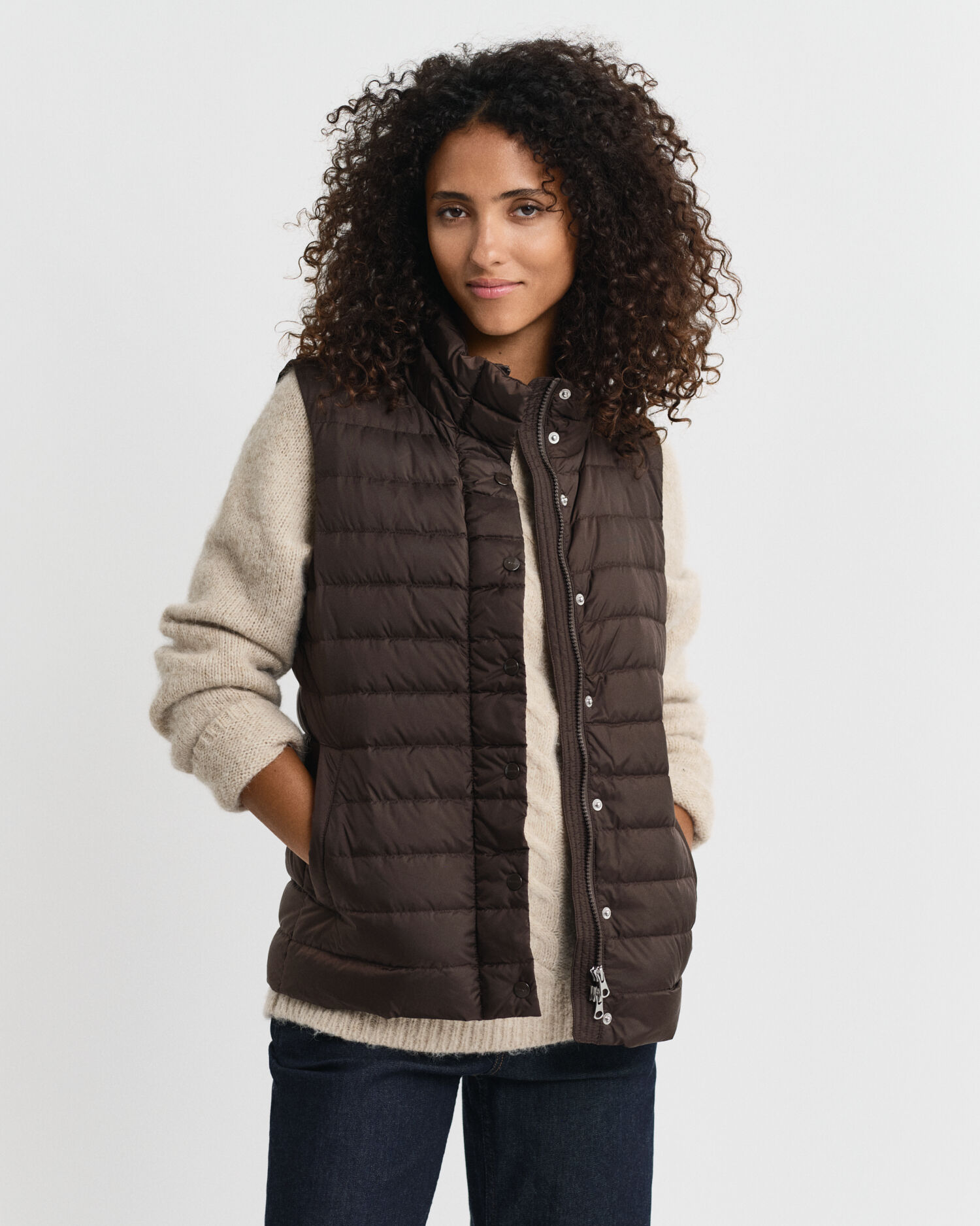 Chaleco de plumón ligero