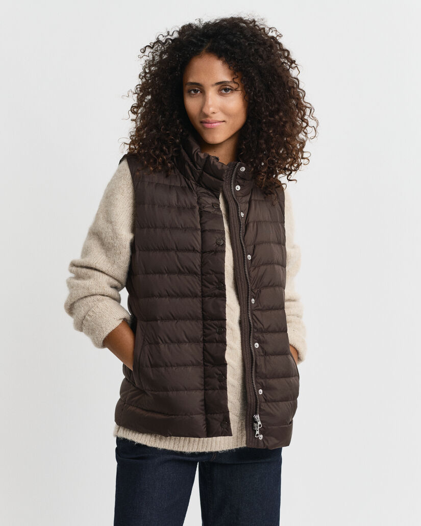 Chaleco de plumón ligero