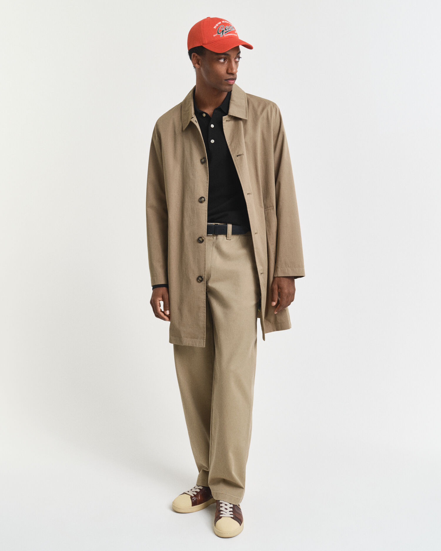 Jersey tipo polo de lana de oveja muy fina