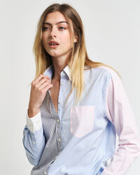 Camisa Relaxed Fit con diseño de parches