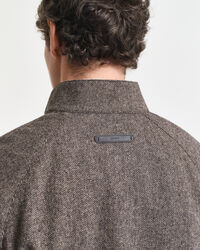 Cazadora Harrington en mezcla de lana