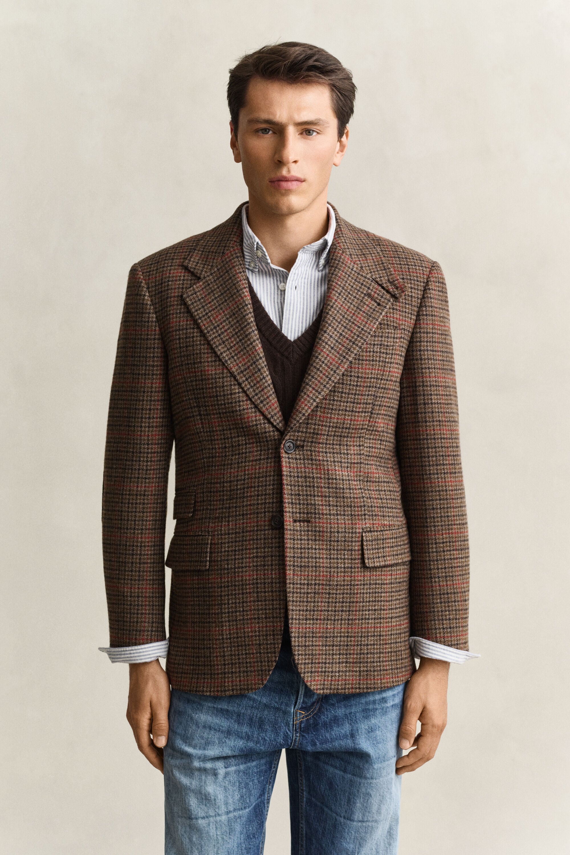 Chaqueta deportiva de tweed británico