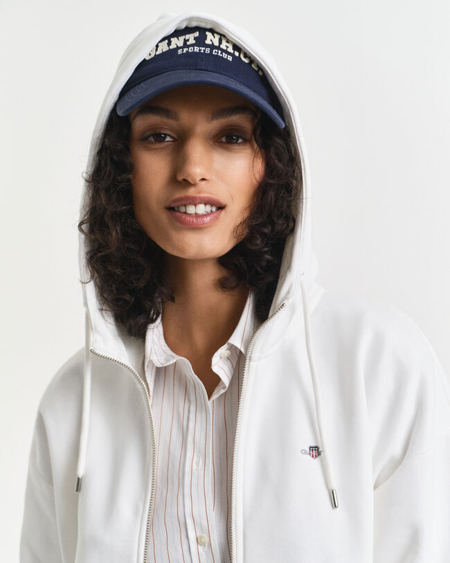 Sudadera con capucha y cremallera Shield