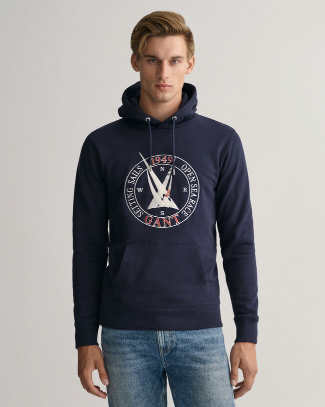 Sudadera con capucha Sail Graphic