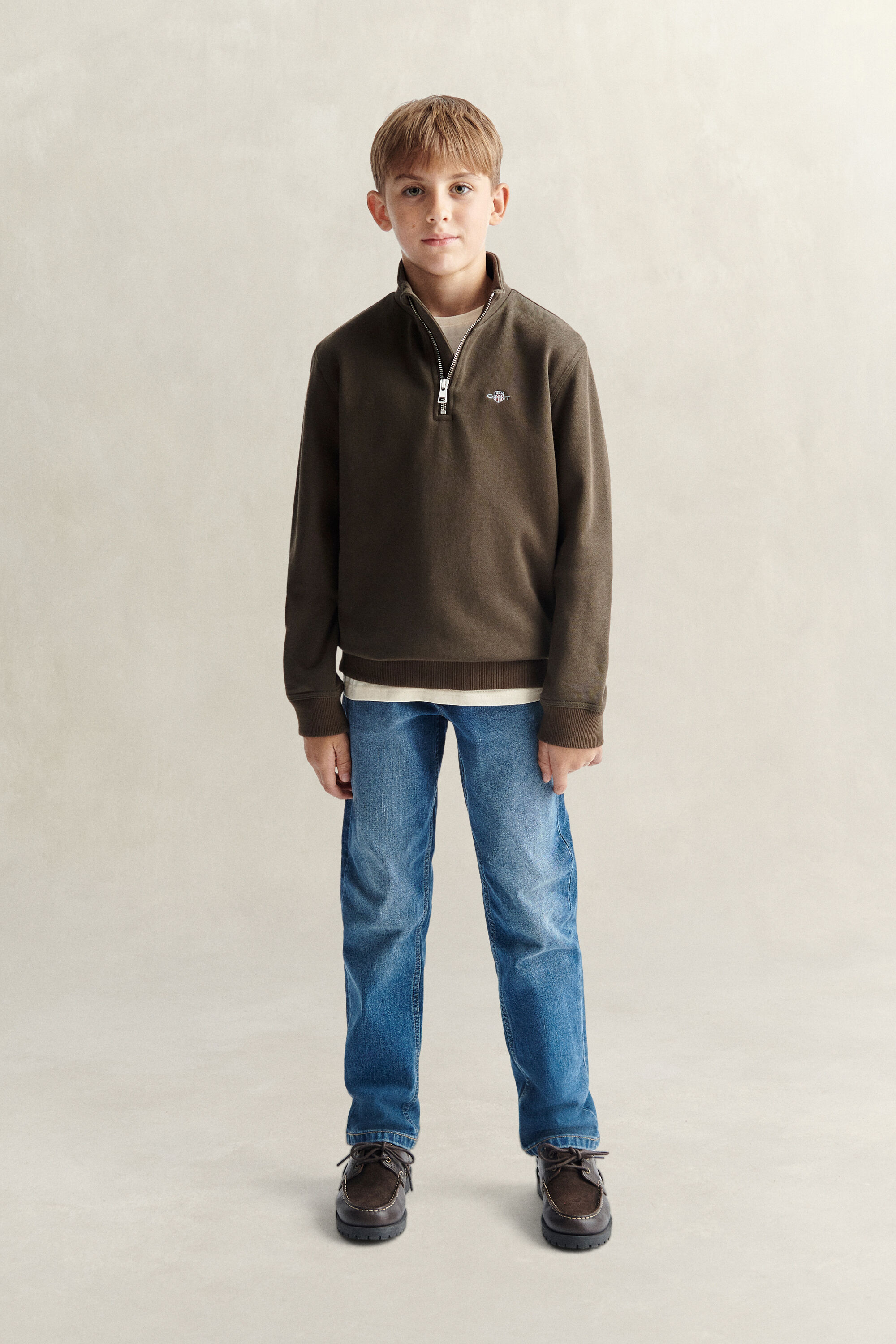 Sudadera Shield con media cremallera Teen Boys