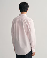 Camisa Oxford Regular Fit de rayas finas y lunares