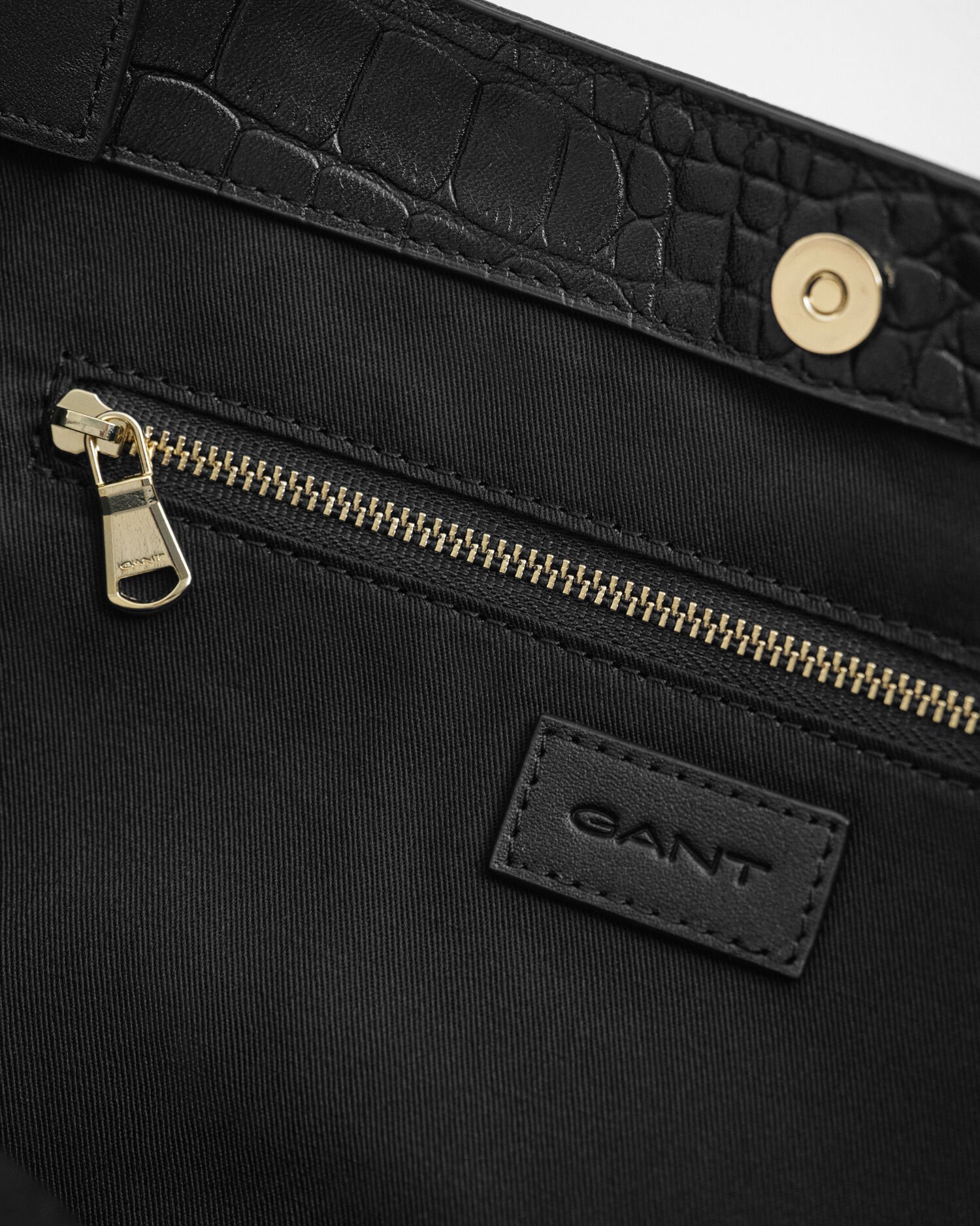 Bolso tote con diseño de cocodrilo