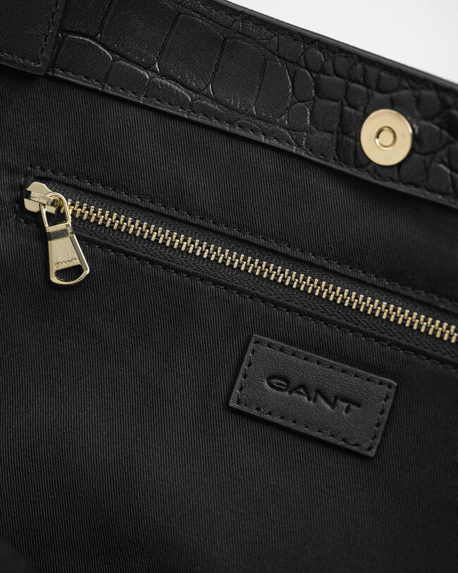 Bolso tote con diseño de cocodrilo