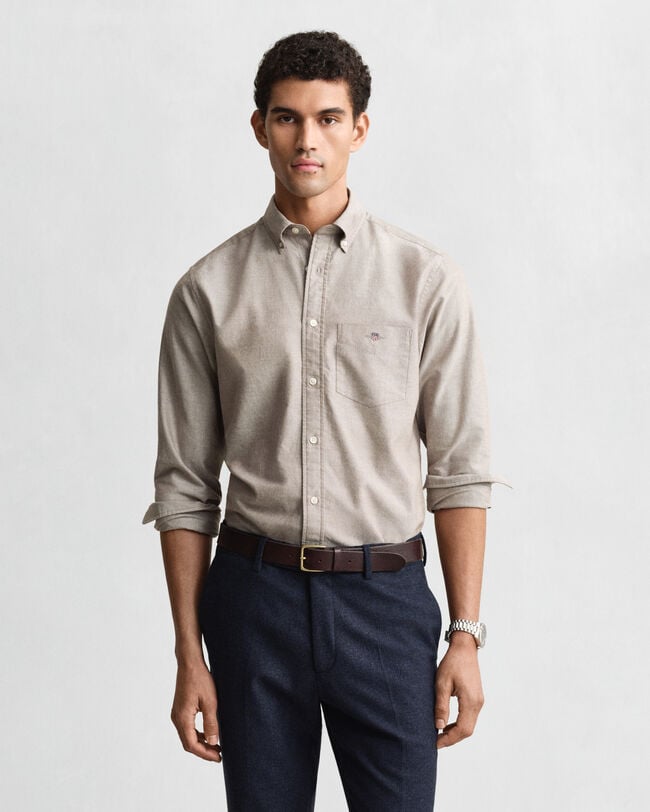 Camisa Oxford clásica Regular Fit