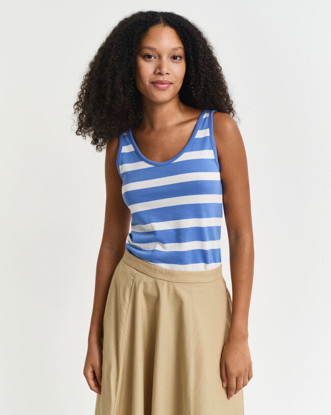 Camiseta de tirantes a rayas