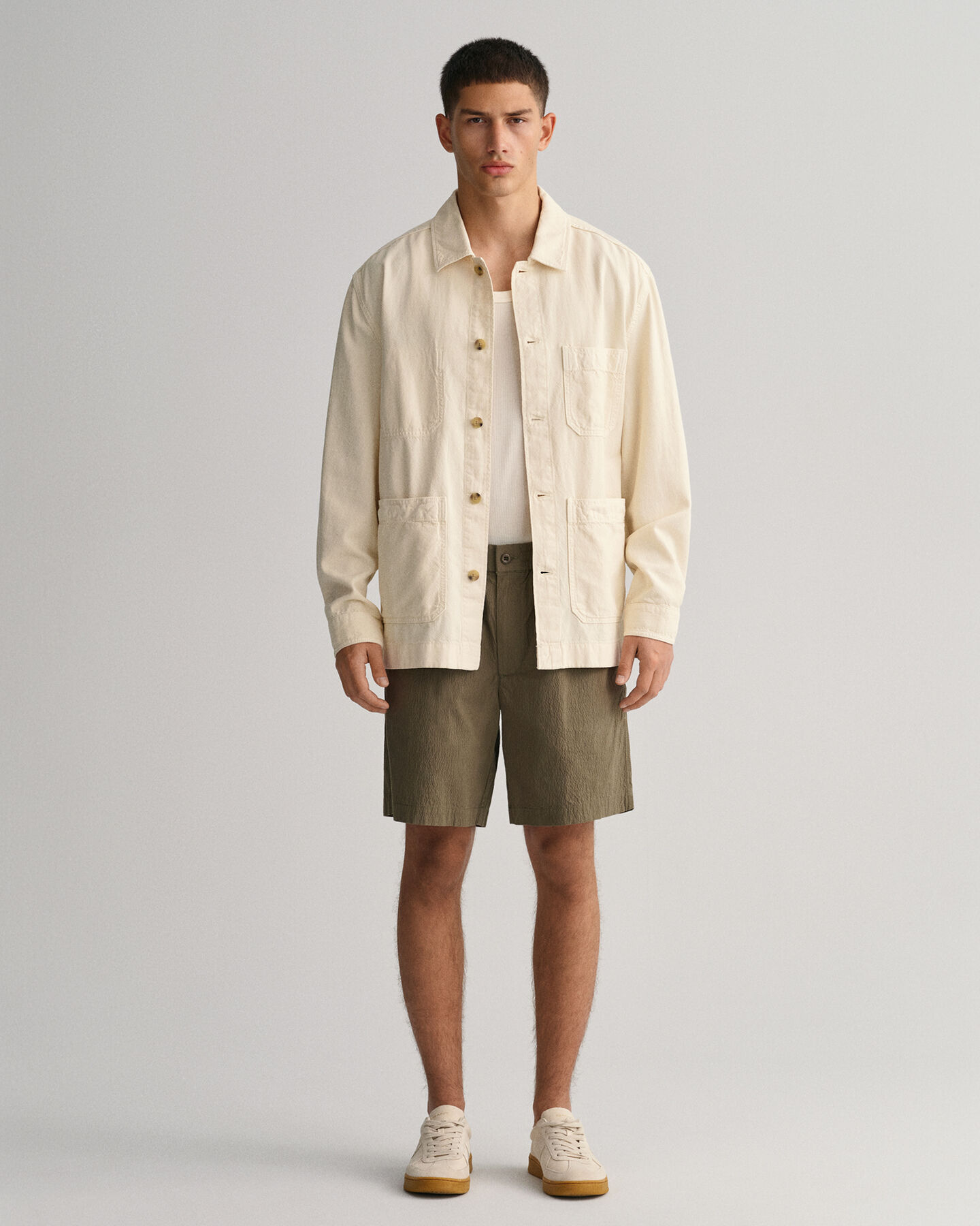 Pantalones cortos Seersucker