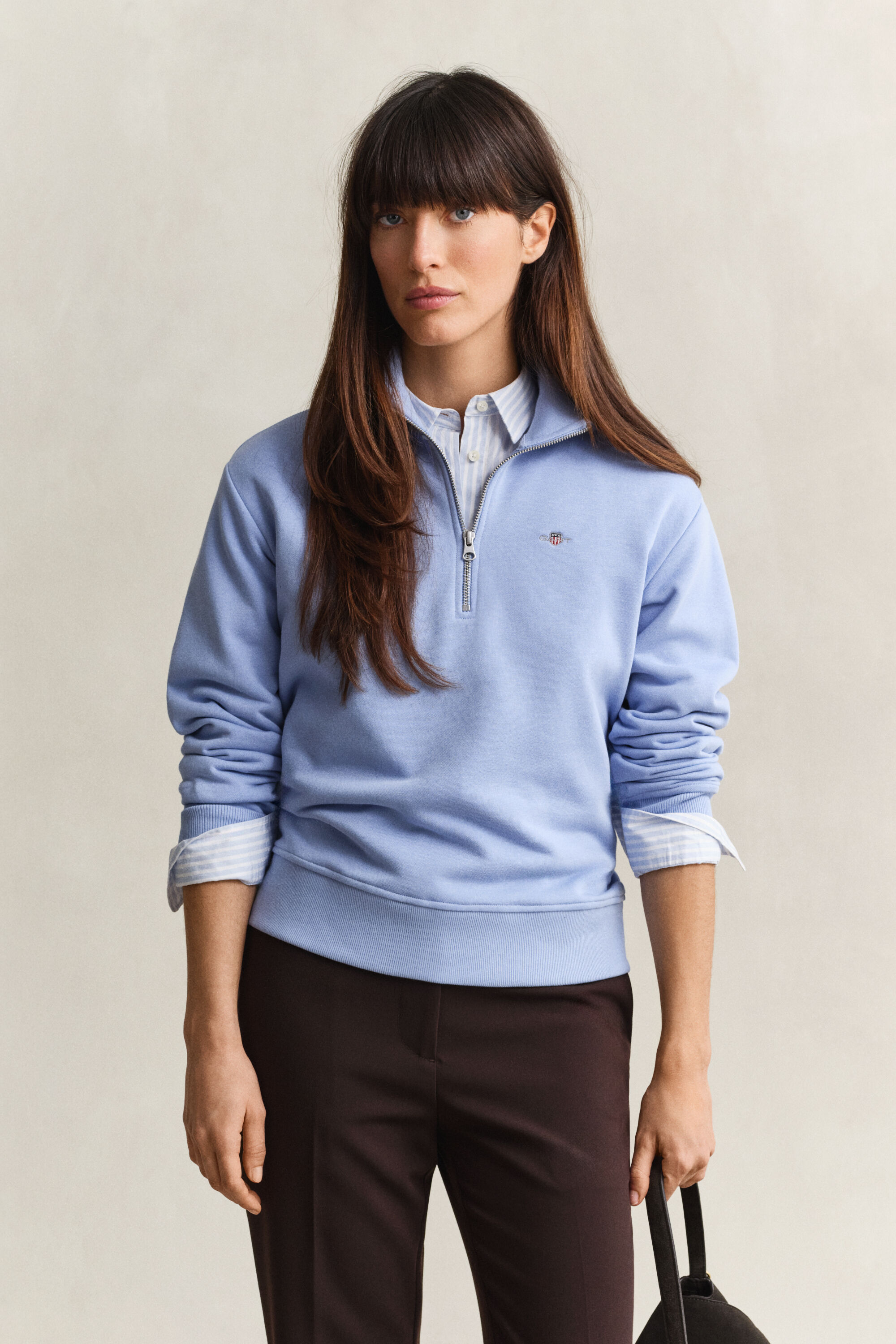 Sudadera Shield con media cremallera