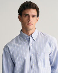Camisa Oxford Relaxed Fit Heritage a rayas