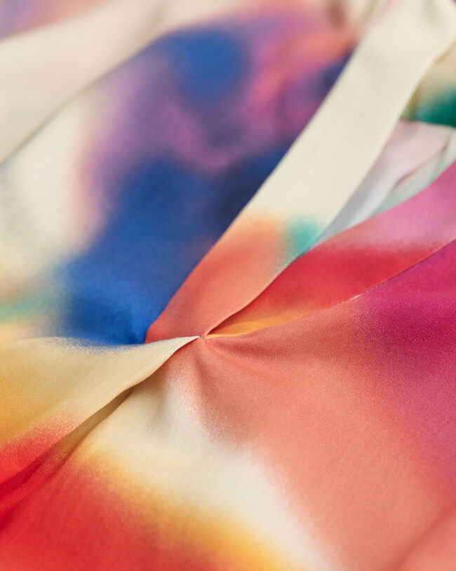 Blusa sin mangas con estampado de flores