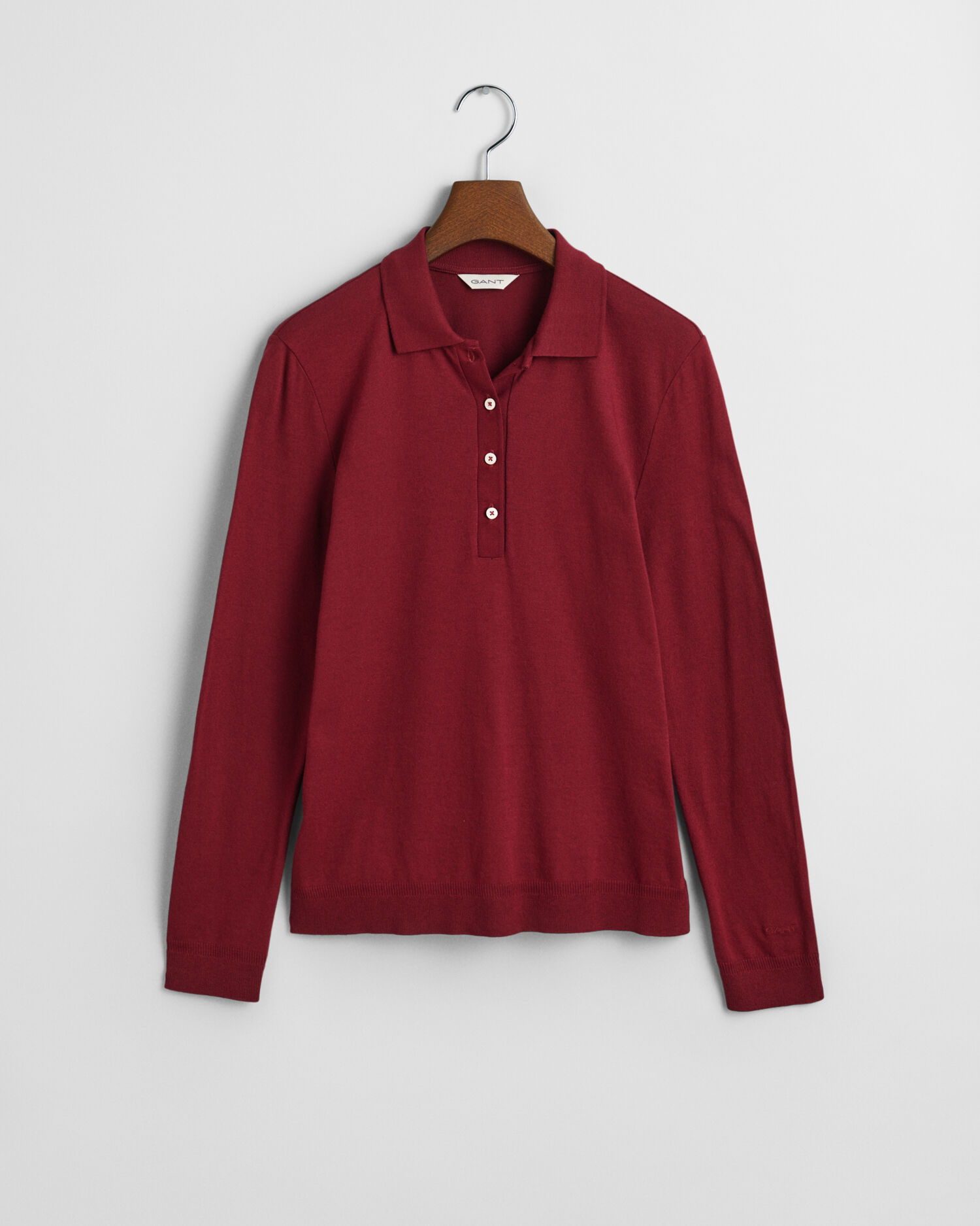 Polo de manga larga sin costuras GANT