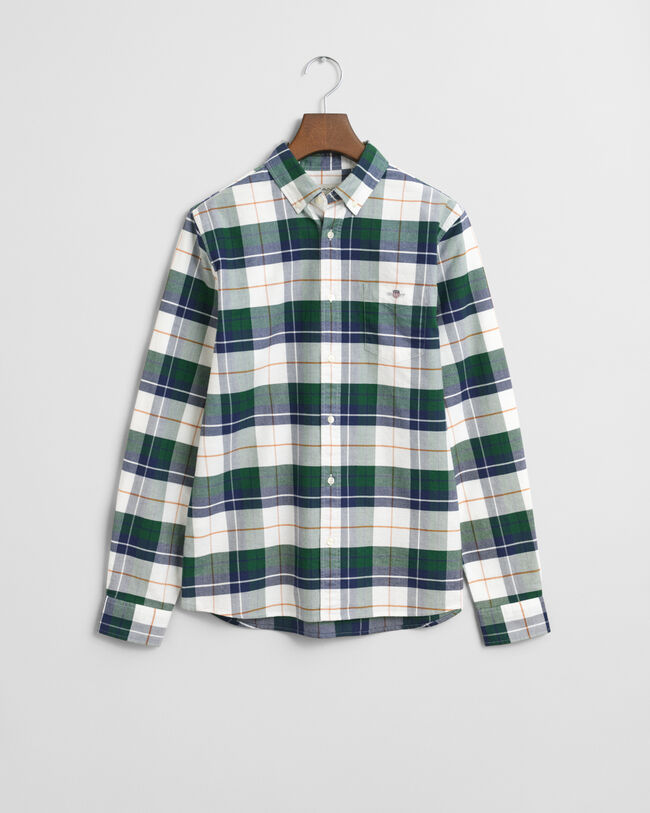 Camisa Oxford a cuadros Teens
