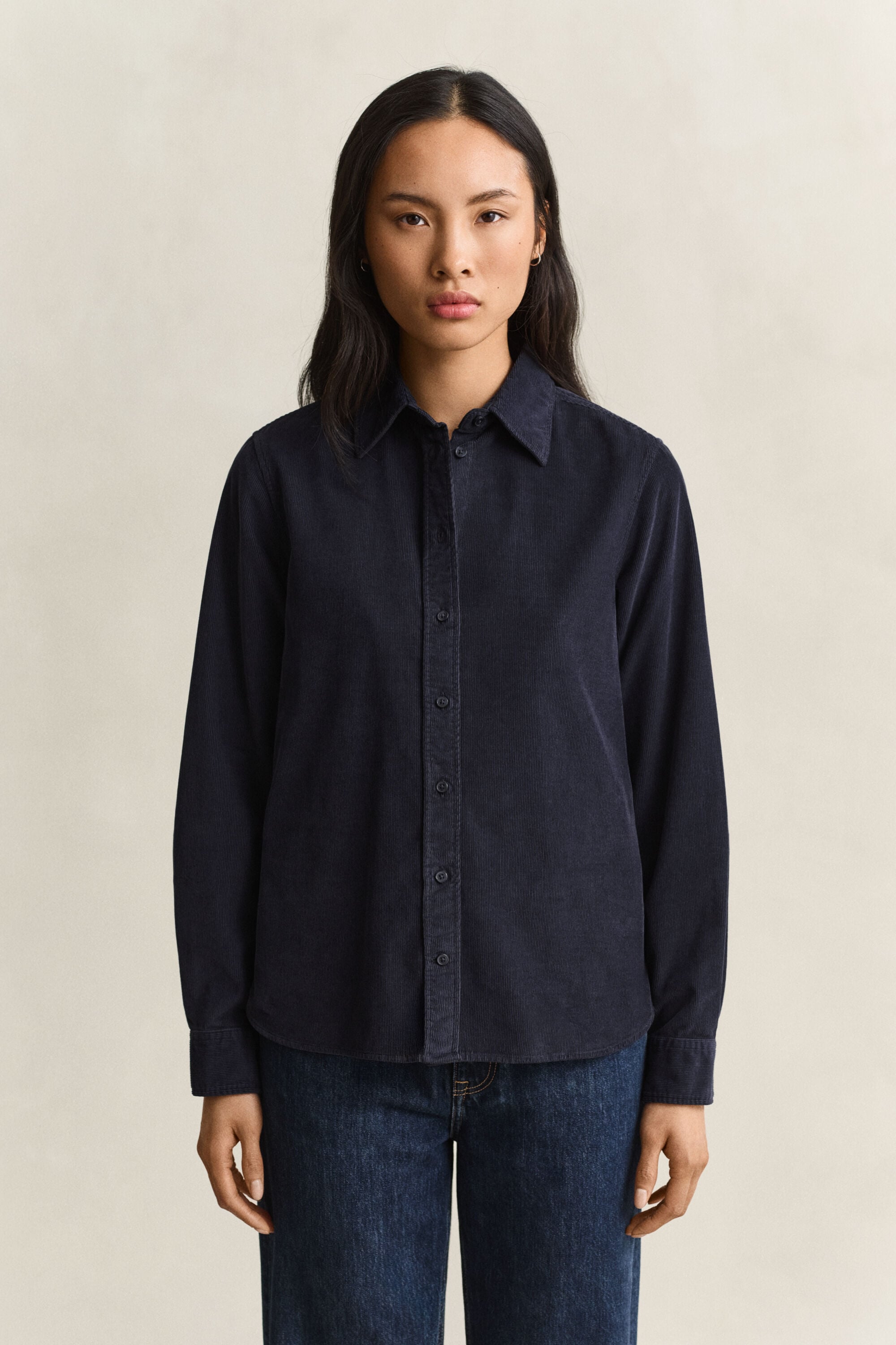 Camisa Regular Fit de pana