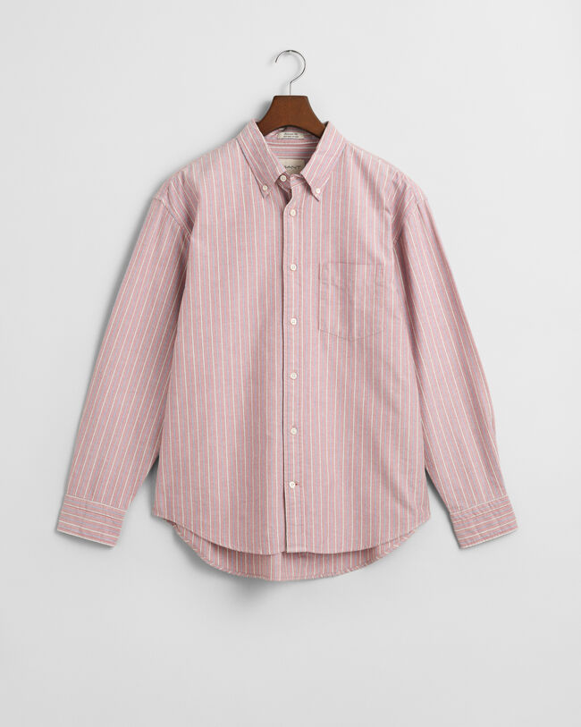 Camisa Oxford Relaxed Fit Heritage a rayas
