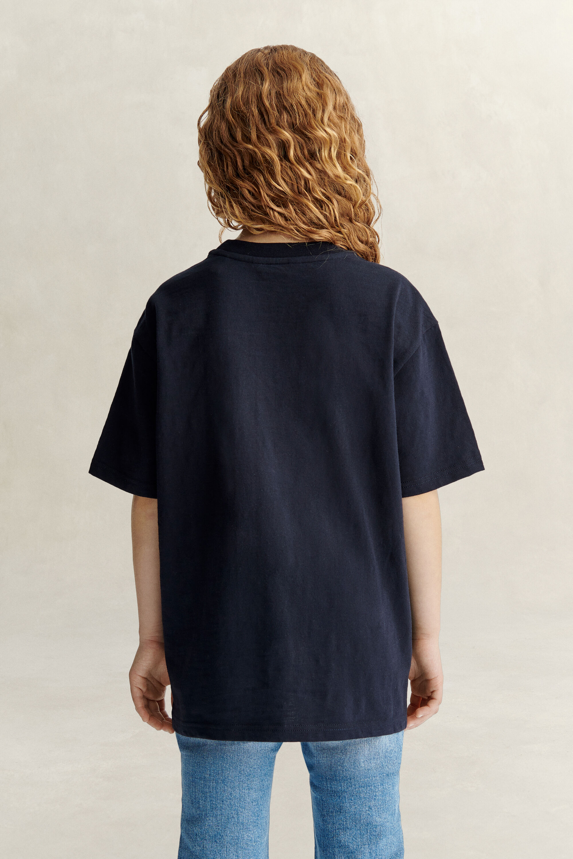 Camiseta flameada Teen Girls