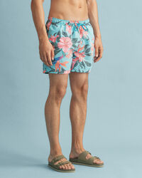 Ba&ntilde;ador Classic Fit con estampado tropical