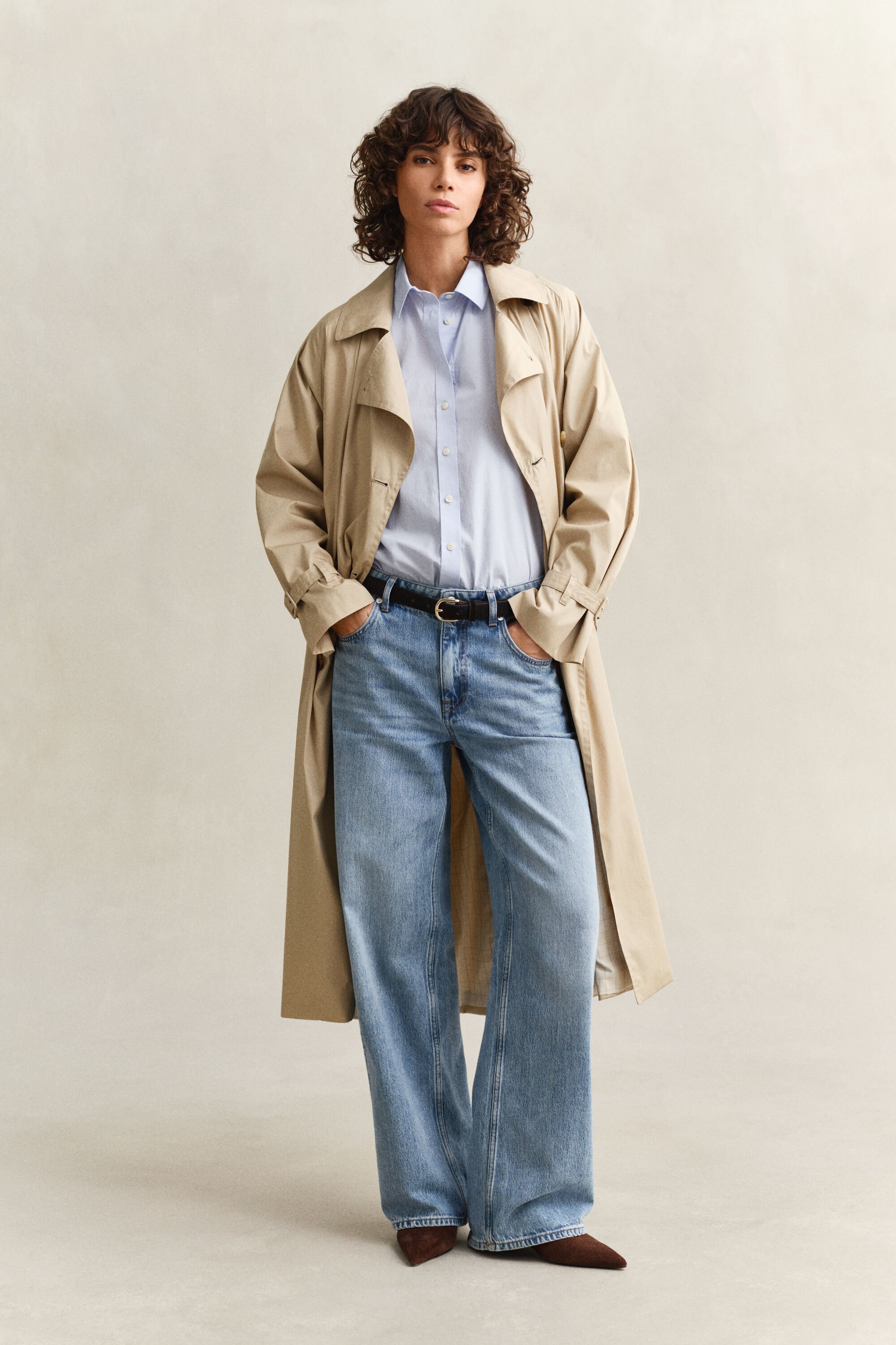 Camisa Regular Fit clásica de popelina