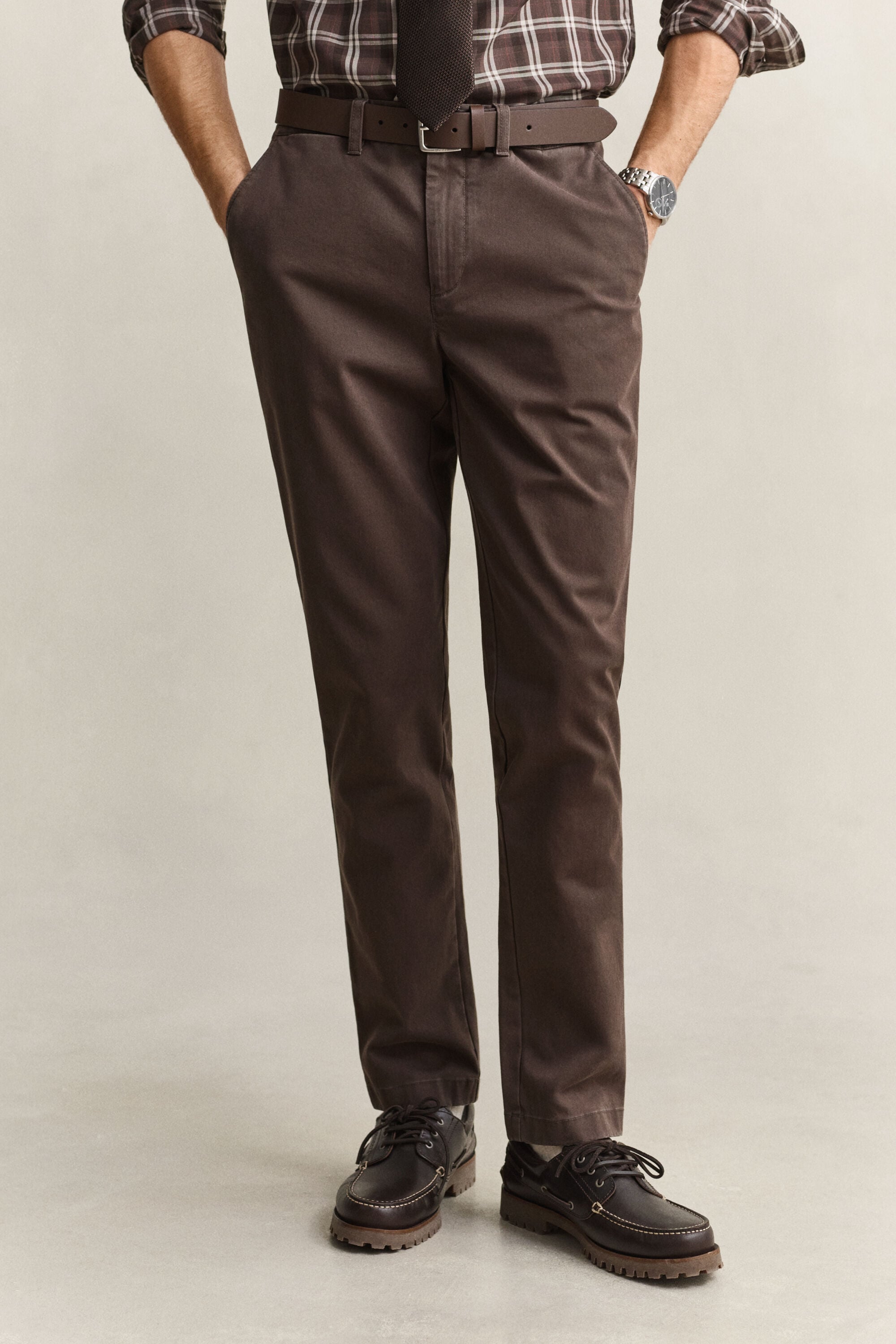 Pantalones chinos Slim Fit cómodos