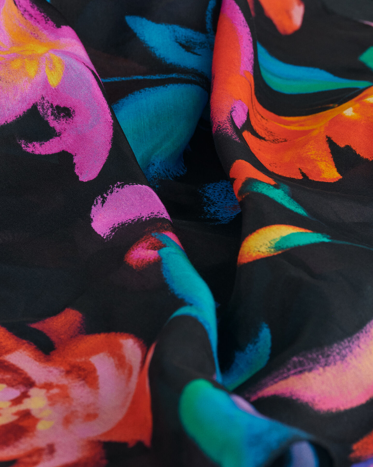 Pareo de seda y algodón