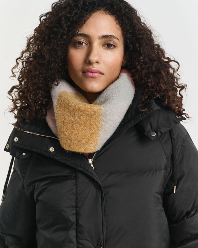 Abrigo de plumón de largo completo