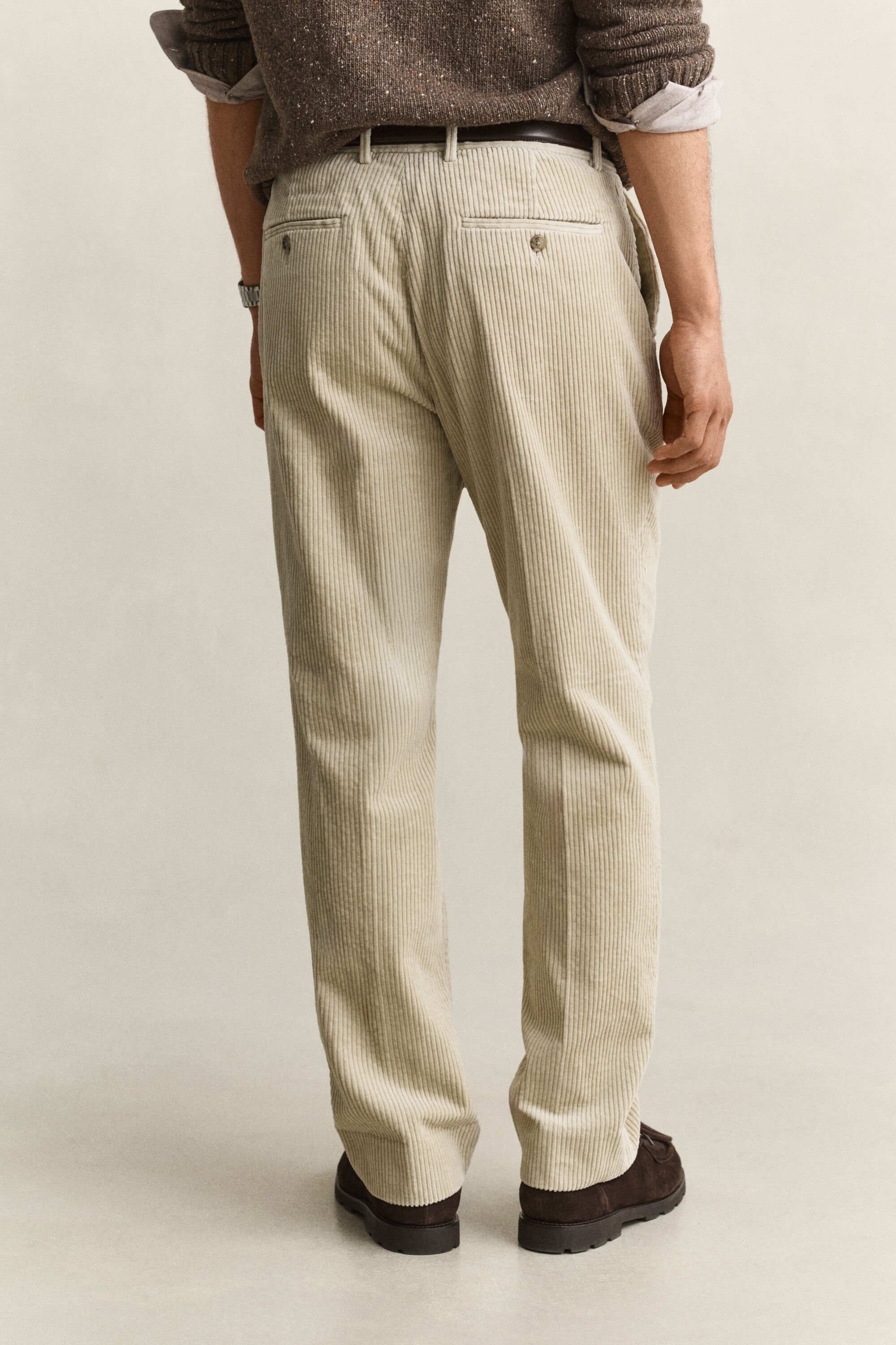 Pantalones de traje de pana
