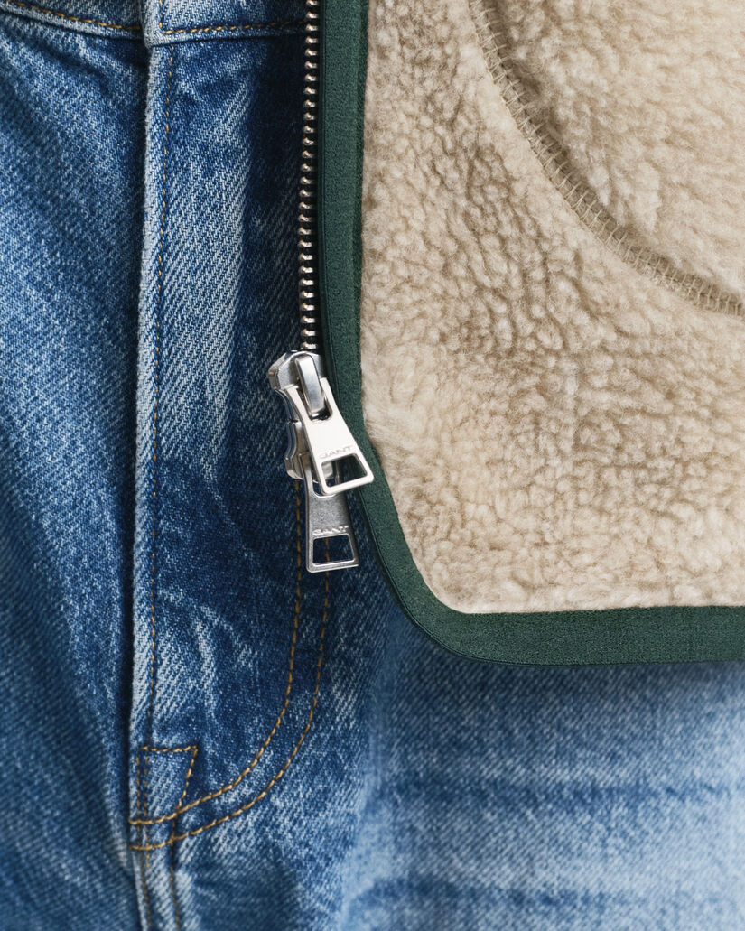 Forro polar de mezcla de lana