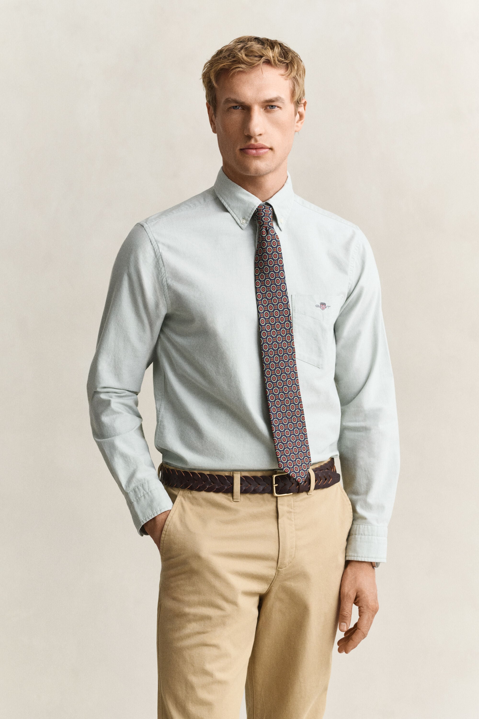 Camisa Oxford clásica Regular Fit