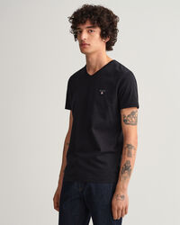 Camiseta Slim Fit Original con cuello de pico