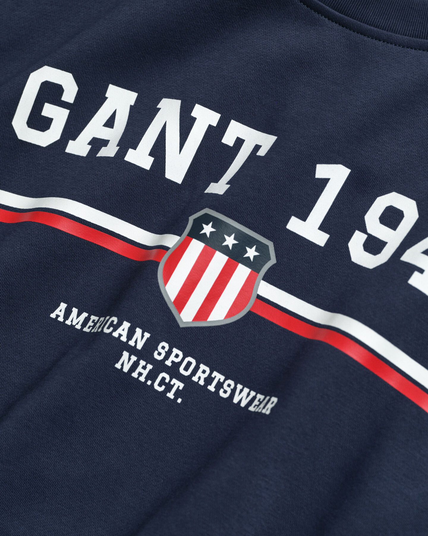 Sudadera de cuello redondo con gráfico