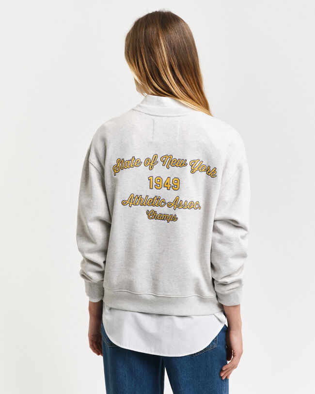 Sudadera de cuello redondo Script Graphic
