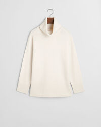 Jersey de cuello de cisne con detalle de espiga