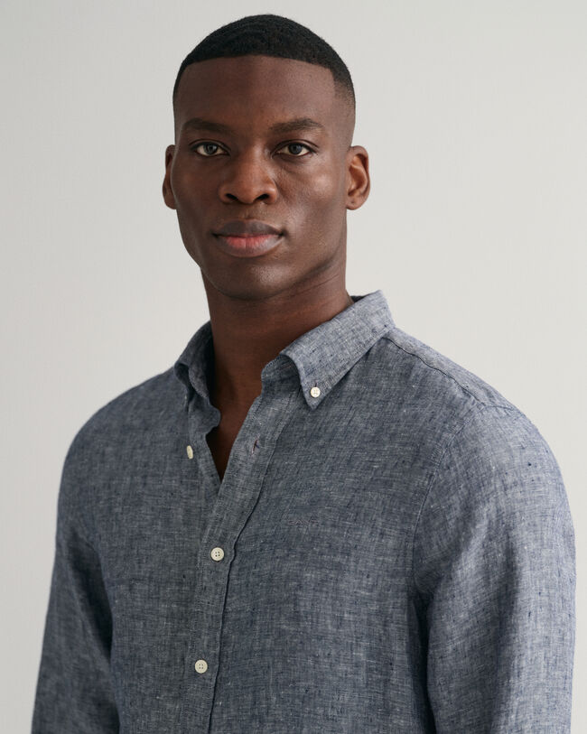 Camisa Slim Fit de lino