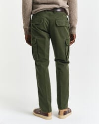 Pantalones cargo Regular Fit de sarga de algodón