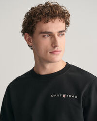 Sudadera de cuello redondo estampada Graphic