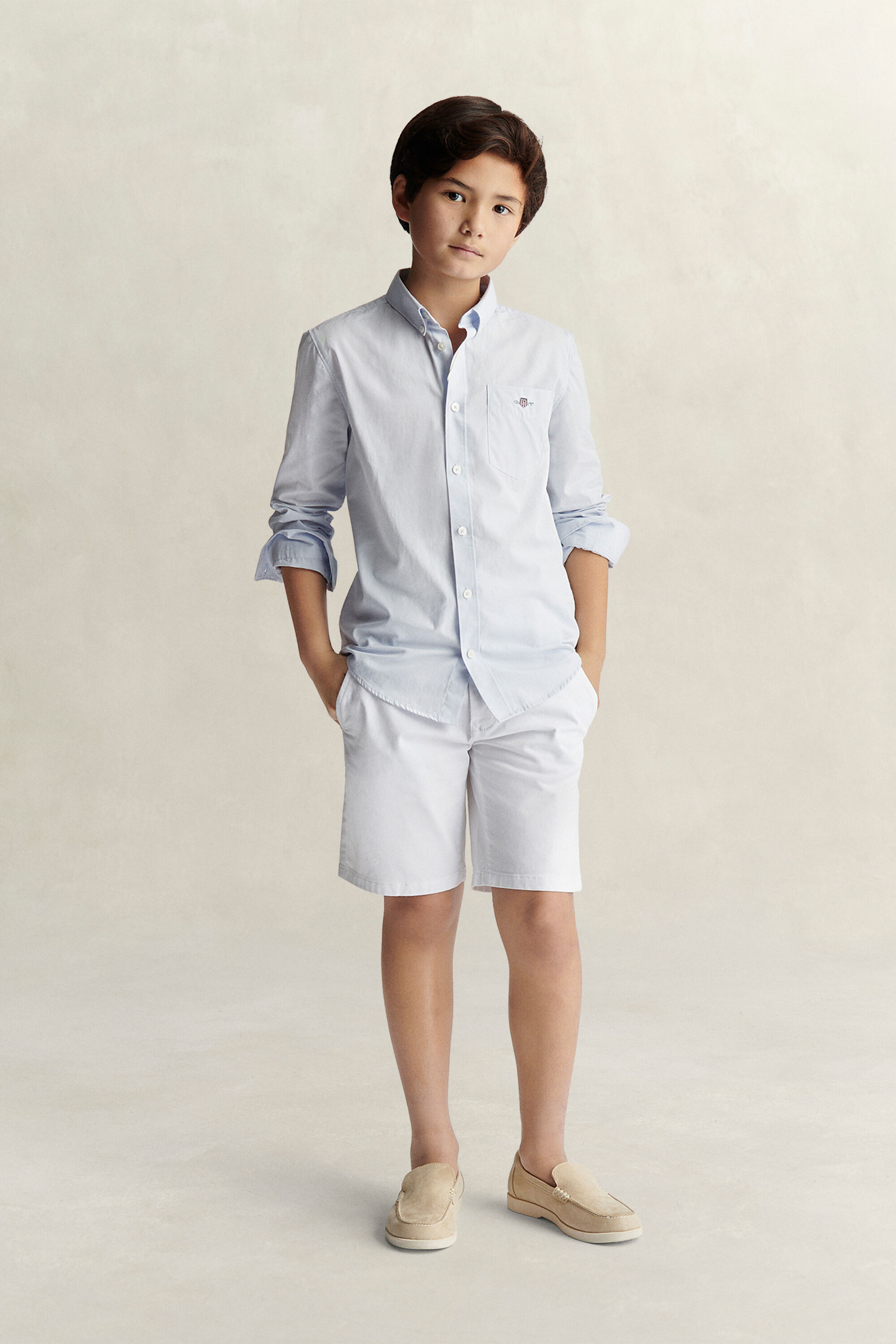 Camisa de popelina Shield Teen Boys