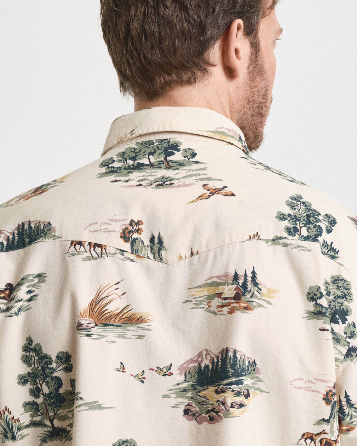 Camisa Relaxed Fit Rodeo estampada