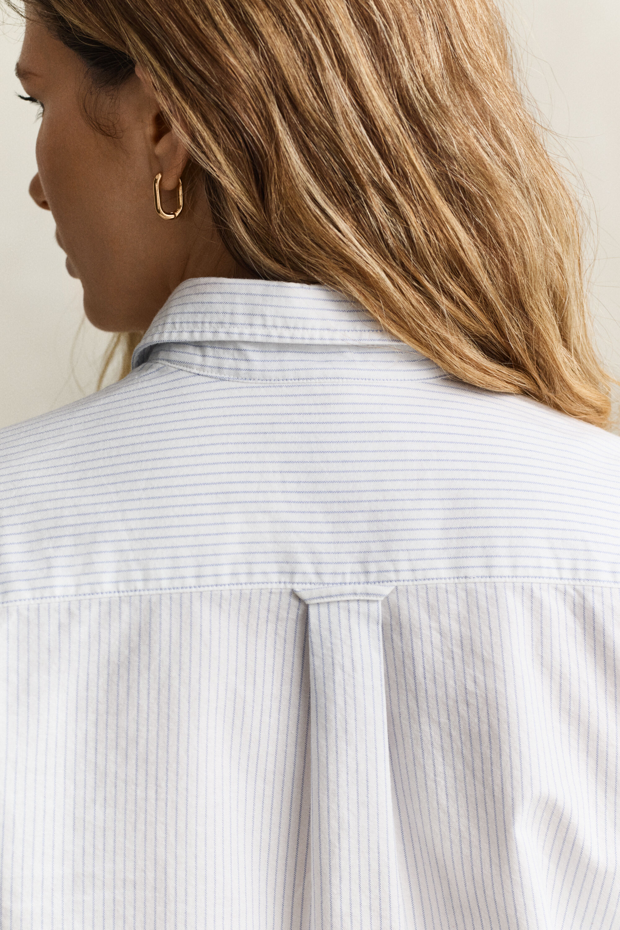 Camisa Oxford de rayas Gant x Yale