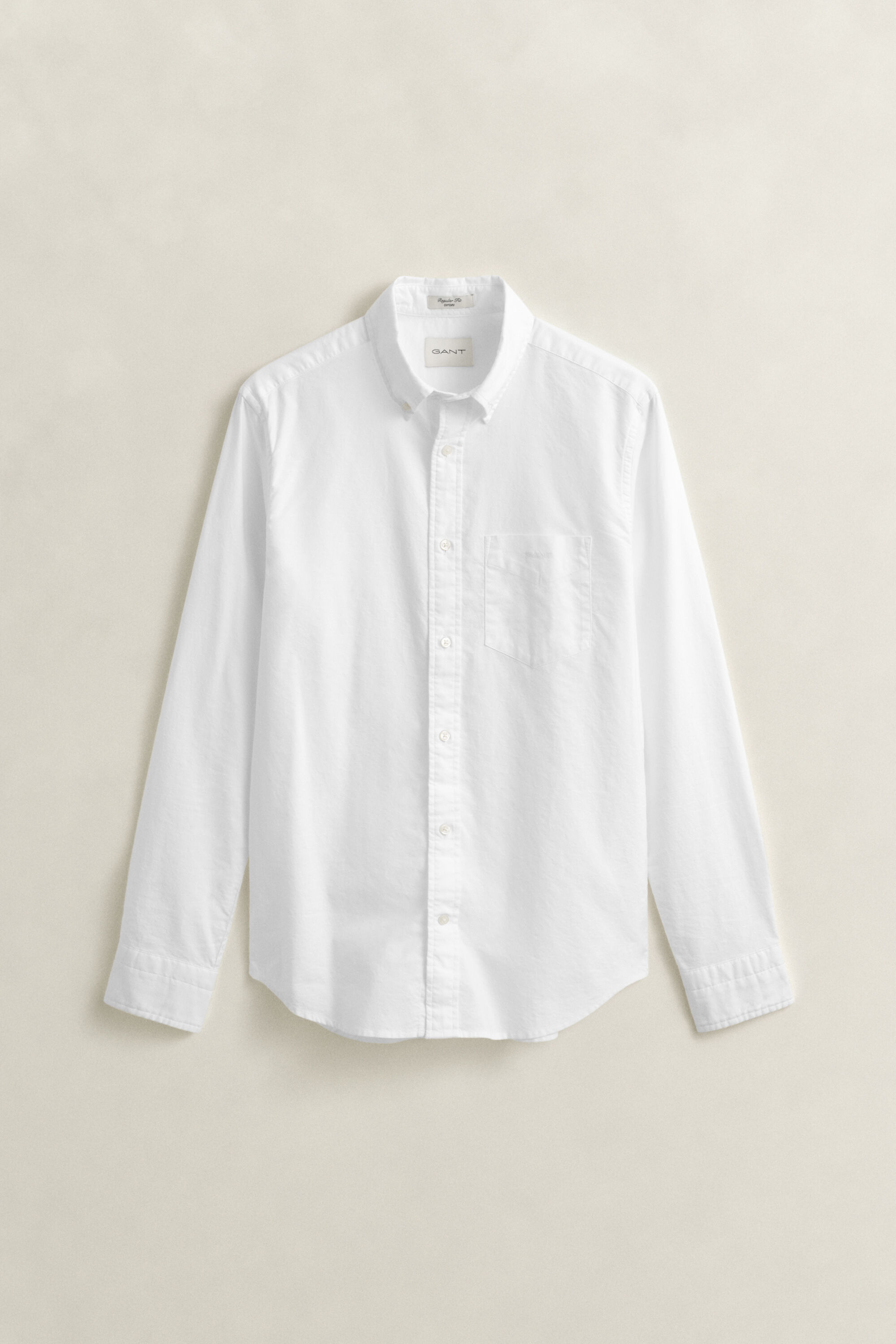 Camisa Oxford clásica con textura labrada