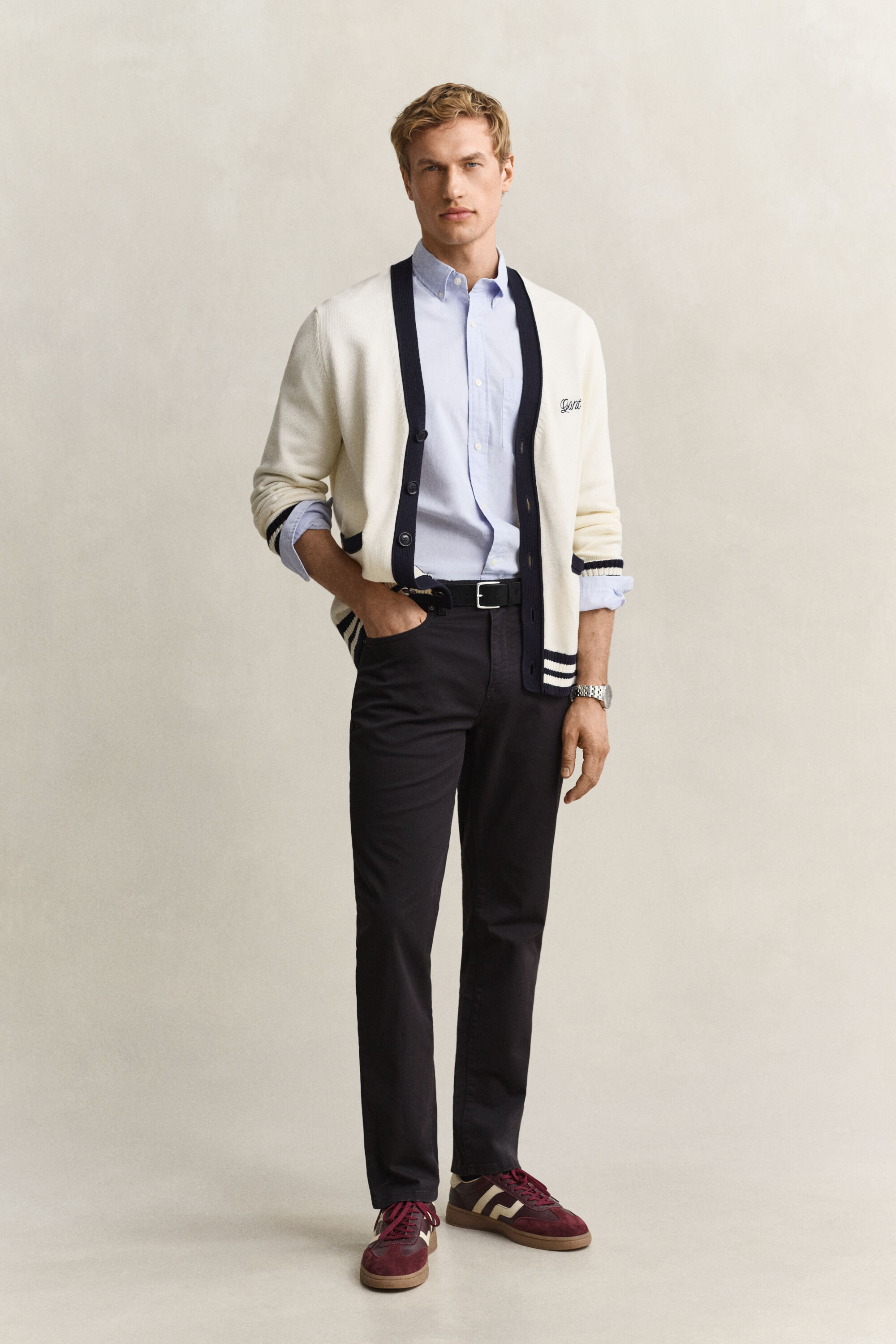 Camisa Regular Fit clásica de popelina