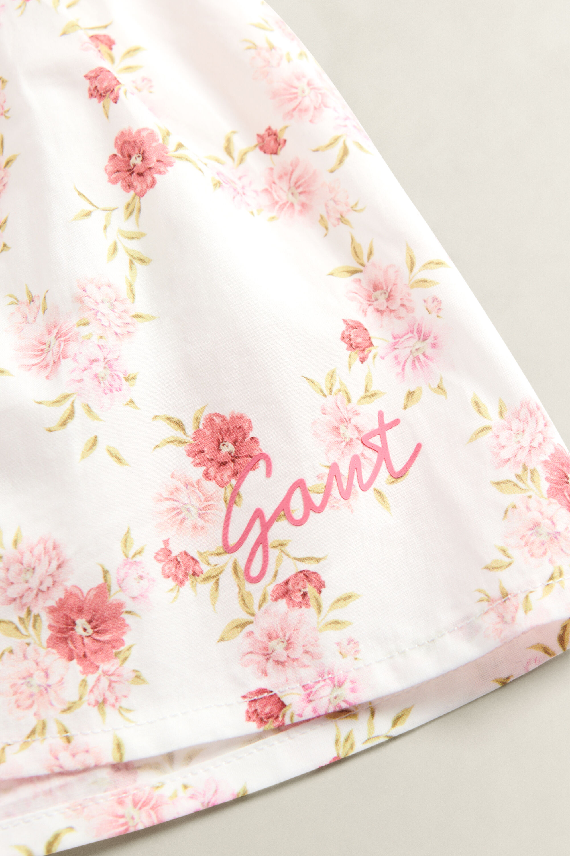 Conjunto de vestido de flores con pololo Baby Girls