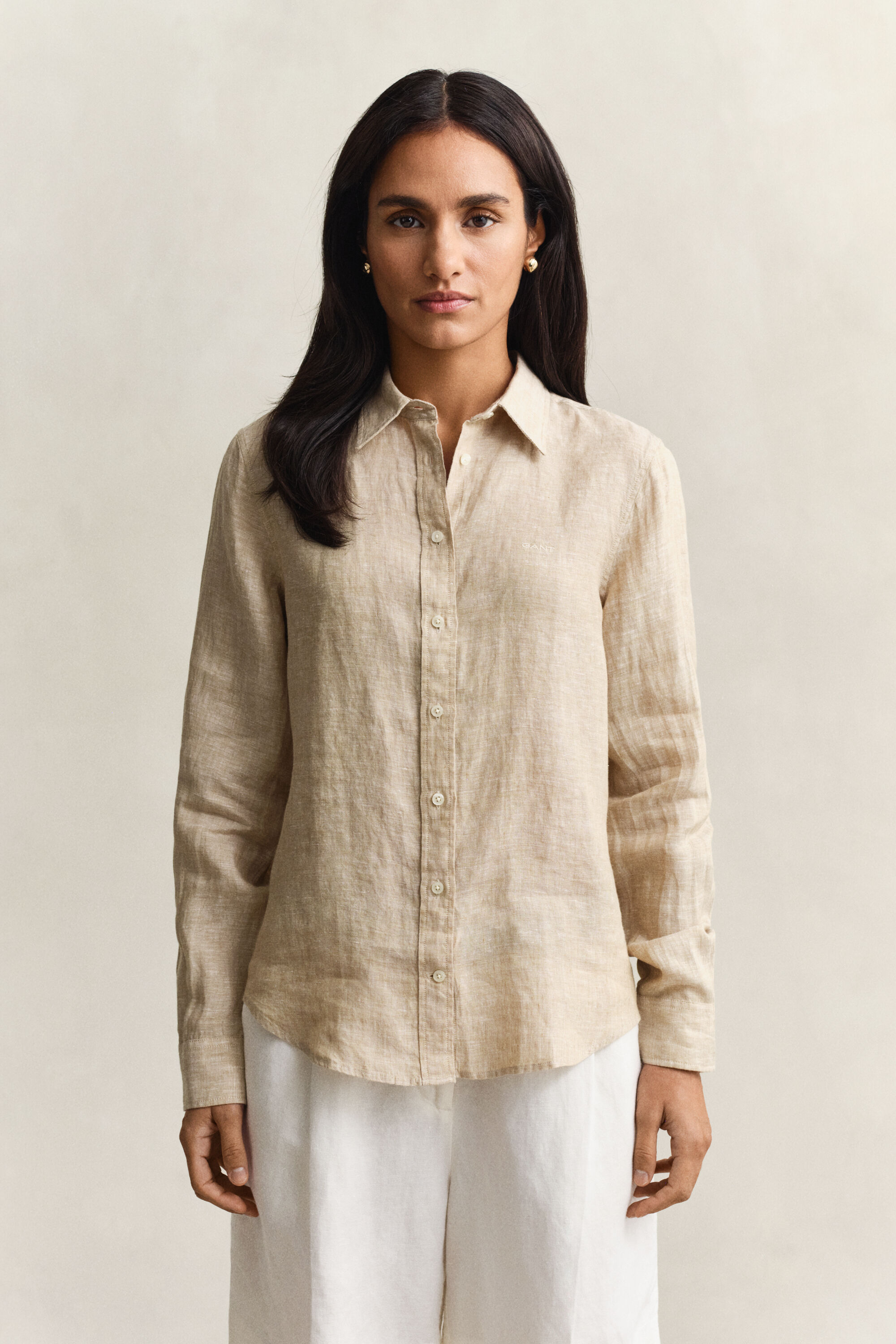 Camisa Regular Fit de lino