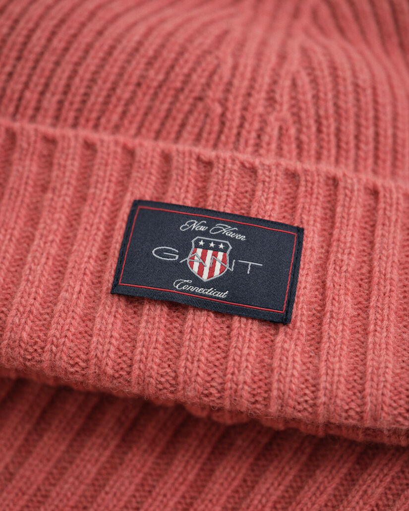 Set de regalo con gorro y braga en mezcla de lana Kids