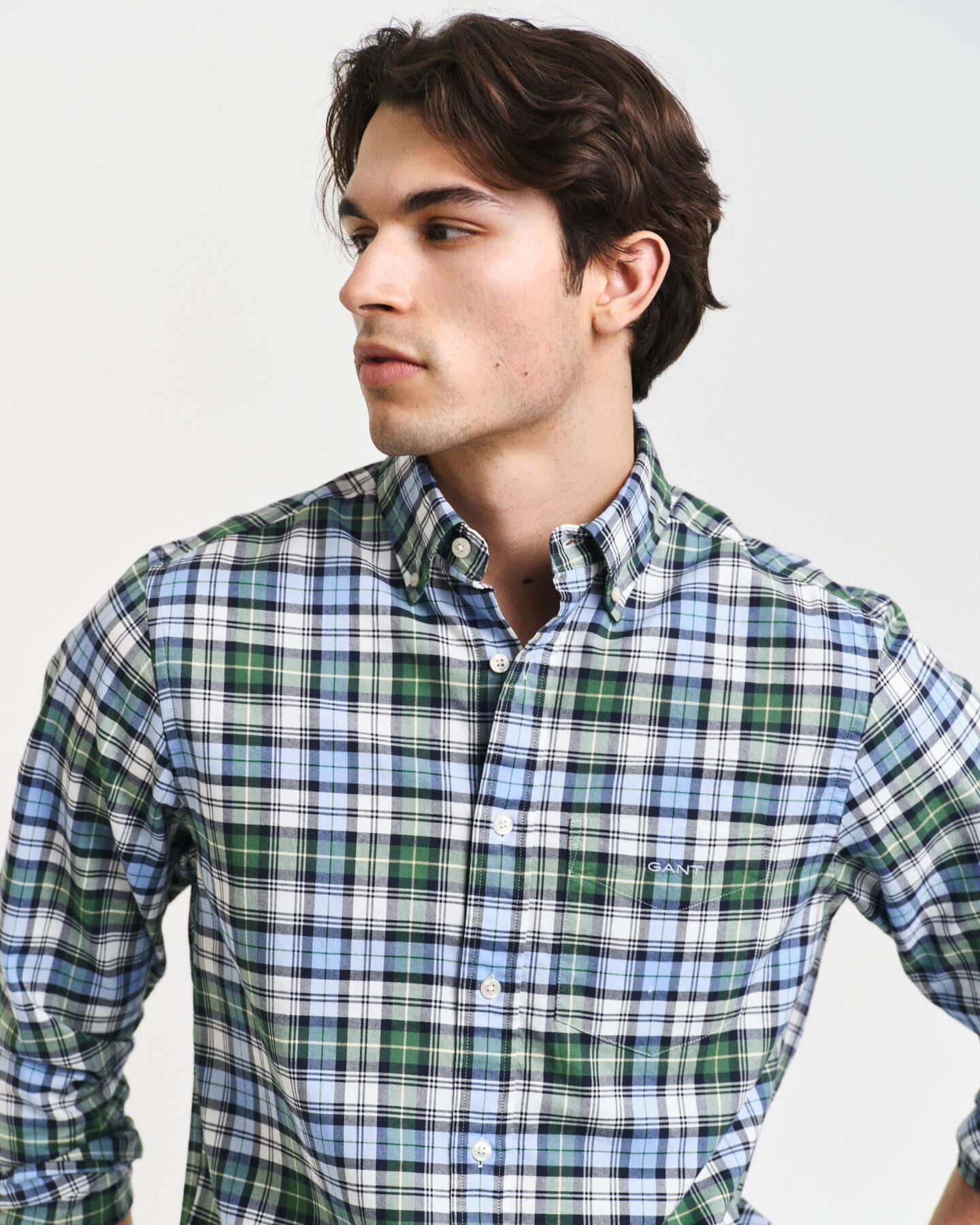 Camisa Oxford Regular Fit Archive a cuadros